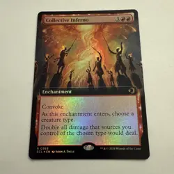 Collective Inferno MINT Extended Art 363 Lorwyn Eclipsed ECL MTG Rare Unplayed - Image 2