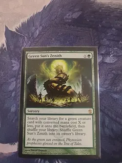 Green Sun's Zenith Mirrodin Besieged Regular - Image 1