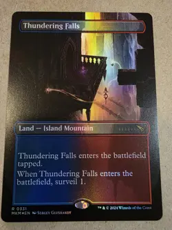 Thundering Falls - Foil (Borderless) Murders at Karlov Manor - Mtg - Image 1