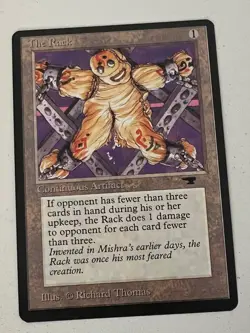 Magic the Gathering MTG Antiquities The Rack NM- (Beta Bob) - Image 1