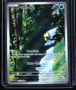 2023 Scarlet & Violet - 151 Psyduck #175 Illustration Rare Holo Pokemon Card - Image 1
