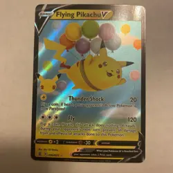 Pokemon! Flying Pikachu V 006/025 Celebrations Holo-NM Near Mint TCG - Image 1