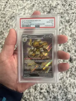Pokemon Alakazam TCG Mega Evolution Promo Card 003 Near Mint Condition PSA 10 - Image 3