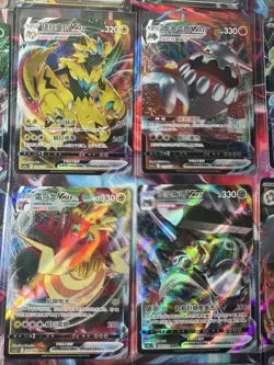 Pokemon 16 Card Lot nm V Max Mega Amazing Ex HOLO Rare Hits Only B7 - Image 2