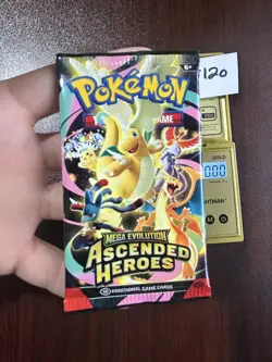 VERY HEAVY! GOD PACKUUU 22.71g Ascended Heroes Pokemon TCG Booster (SEALED) - Image 2