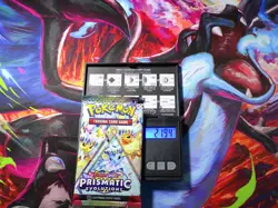 HEAVY! GOD PACKU SIRU 21.94g Prismatic Evolutions Pokemon TCG Booster (SEALED) - Image 1