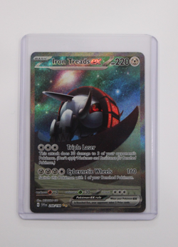 Pokemon IRON TREADS EX Holo Scarlet & Violet Base Set 248/198 SIR NM (2023) - Image 2