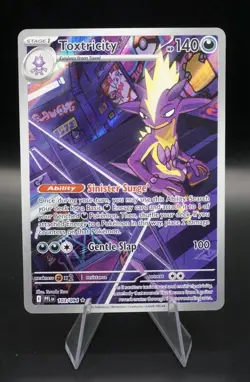 2025 Pokemon TOXTRICITY #103/094 Phantasmal Flames Illustration Rare English - Image 1