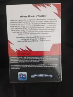 Pokemon Scarlet & Violet Destined Rivals Booster Bundle Box 6-Packs NEW Sealed - Image 2