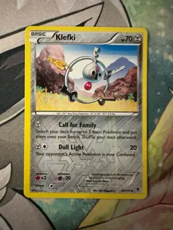 Pokemon TCG Klefki Reverse Holo XY Phantom Forces 66/119 NM - Image 1