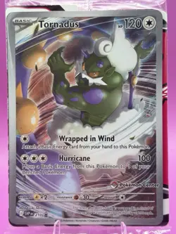 Pokemon Center Exclusive Tornadus 210 Holo Promo White Flare Pokemon TCG - Image 1
