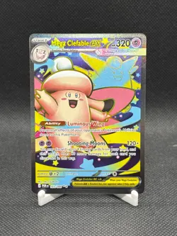 Mega Clefable ex 103/088 - Ultra Rare Perfect Order Pokemon TCG - Near Mint - Image 1
