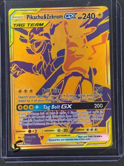 Pikachu Zekrom GX SM248 Pokemon Sun Moon Promo 2021 NM 🔥🔥🔥 - Image 3