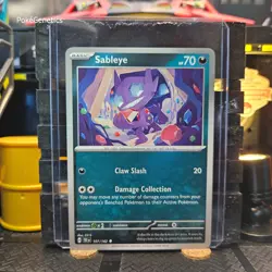 Sableye Temporal Forces Pokemon TCG 107/162 Scarlet & Violet SV05 Uncommon - Image 1
