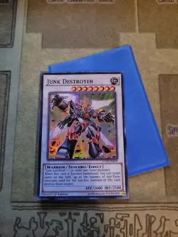 YUGIOH TCG JUNK DESTROYER LC5D-EN039 SUPER 1ST ED NM - Image 2