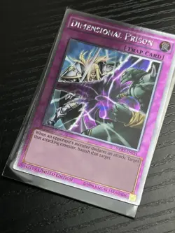 Dimensional Prison LCGX-EN220 Yu-Gi-Oh Legendary Collection 2-1st Edition UR - Image 2