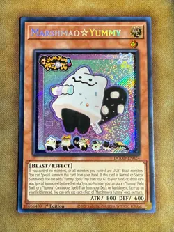 Yugioh MarshmaoYummy DOOD-EN024 Secret Rare 1st Ed NM - Image 1