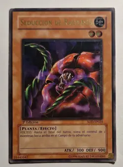 Yu-Gi-Oh! TCG Rafflesia Seduction SOD-SP020 Ultra Rare Spanish Version - Image 1