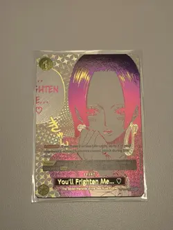 One Piece Boa Hancock “You’ll Frighten Me…” Alt Art Foil – PSA 10 Contender NM/M - Image 2