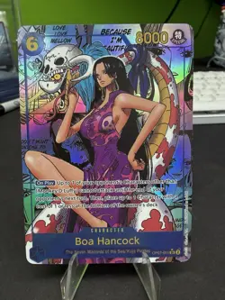 Boa Hancock (051) (Parallel) (Manga) OP07-051 500 Years in the Future Foil - Image 1