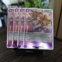 Charlotte Pudding Playset - OP12-071 x4 - Legacy of the Master - One Piece TCG - Image 1