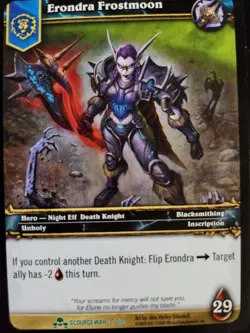 World of Warcraft TCG Scourgewar *Choose Your Cards* WoW - Image 3