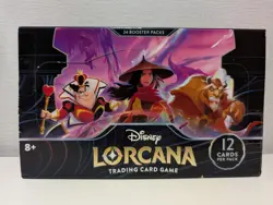 Disney Lorcana TCG Rise Of The Floodborn Booster Box - 24 Packs NEW Card Game - Image 1