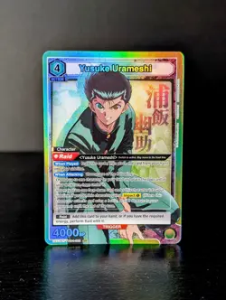 Yusuke Urameshi Yu Yu Hakusho UE13BT/YYH-1-103 SR UNION ARENA - Image 1