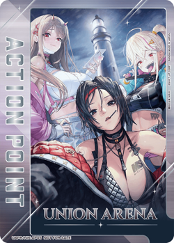 Event Exotic NIkke UAPR/NIK-AP05 Promo Action Point Union Arena Card Japanese - Image 1