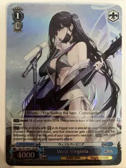 West Virginia AZL/S119-E113S SR Super Rare Weiss Schwarz Azur Lane Vol. 2 - Image 1