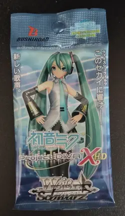Weiss Schwarz Hatsune Miku Project Diva X Booster Pack New Japanese sealed - Image 1