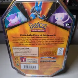 Pokemon V Forces Tin Mew V Promo Card & Booster Packs (Factory Sealed) Deck 2021 - Image 4