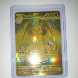 Mega Charizard Y EX Full Art Holo Pokemon TCG Card 294/217 NM Fresh out of pack - Image 1
