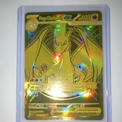 Mega Charizard Y EX Full Art Holo Pokemon TCG Card 294/217 NM Fresh out of pack - Image 3
