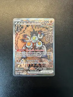 Pokemon TCG Sandy Shocks EX 159 Sir Prismatic Evolutions Card NM Condition - Image 3