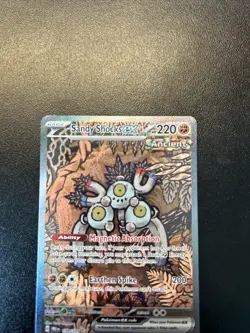 Pokemon TCG Sandy Shocks EX 159 Sir Prismatic Evolutions Card NM Condition - Image 5