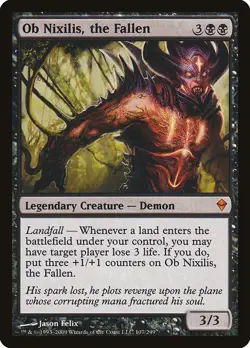 Ob Nixilis, the Fallen - Zendikar | MTG Card - Image 1
