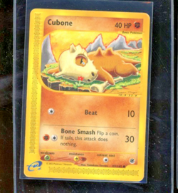 Pokemon TCG Cubone Expedition Base Set 103/165 Regular Common Card - Image 1