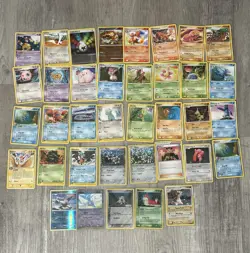 Pokemon 37 Card Lot Everything Pictured Conditions Vary NM-MP - Image 1