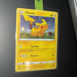 Pikachu - Holo #SWSH039 Promo Pokemon SWSH: Sword & Shield Promo Cards NM - Image 1