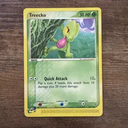 Treecko 80/97 Common Pokemon Card EX Dragon - Lightly Played - Image 1