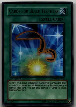 Cards for Black Feathers Ultra Rare The Shining Darkness TSHD-EN046 LP - Image 1