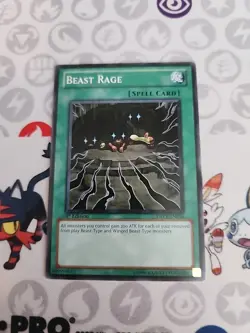 Beast Rage DREV-EN056 Yu-Gi-Oh! Card Light Play 1st Edition - Image 1