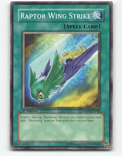 Raptor Wing Strike #CRMS-EN048 1st Edition Yugioh Card - Image 1