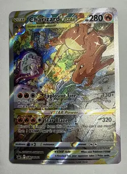 Pokemon Charizard VSTAR SWSH262 Promo Sword & Shield Holo Card “Near Mint” - Image 1