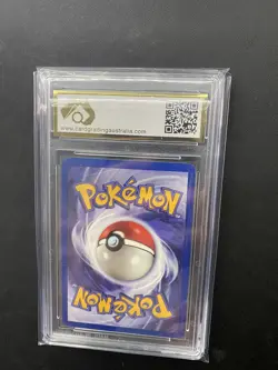 Pokemon Card Dark Persian 42/82 1st Edition Team Rocket Near Mint CGA 8 - Image 2