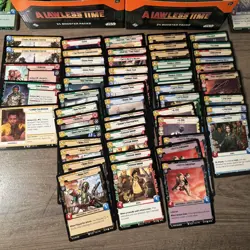 Star Wars Unlimited A Lawless Time 1200 Card Lot Rare Legendary Hyperspace Foil - Image 1