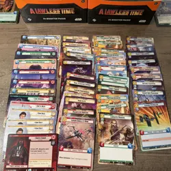 Star Wars Unlimited A Lawless Time 1200 Card Lot Rare Legendary Hyperspace Foil - Image 3