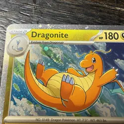 Dragonite (Cosmos Holo) Rare 149/165 Miscellaneous Cards & Products NM Swirl - Image 5