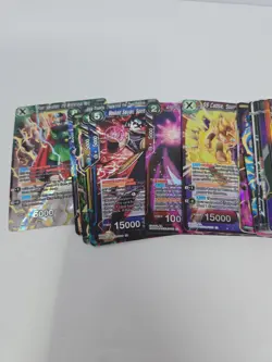 Dragon Ball Super Card Lot Foils SR EX + Sealed Dark Conjurers Deck - 300 C/UC - Image 4